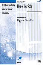 Hem of Your Robe SATB choral sheet music cover Thumbnail